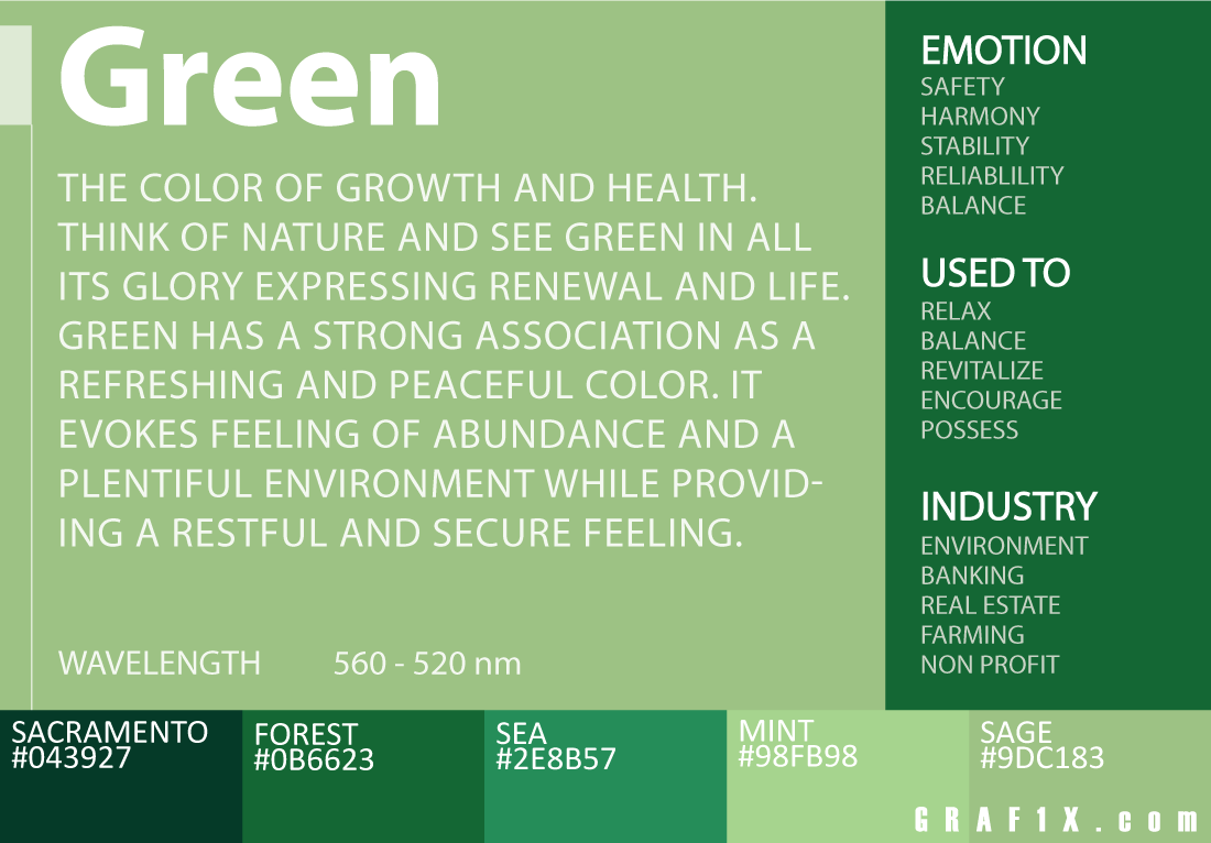 What Feelings Does Green Represent