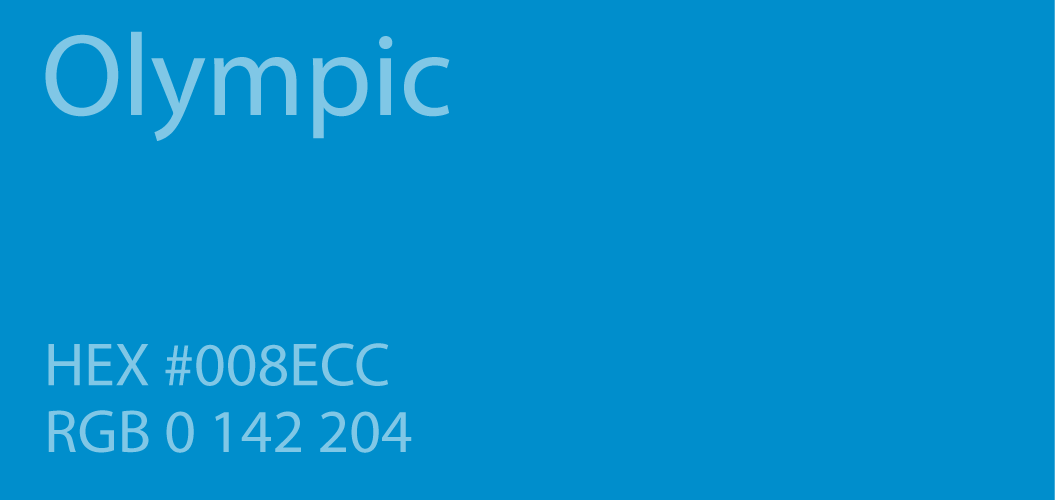 olympic blue color