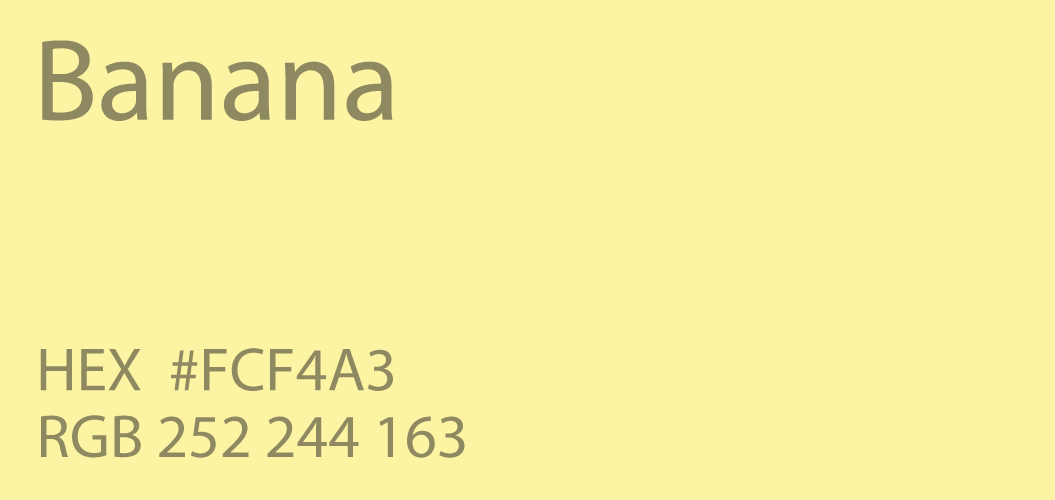banana color