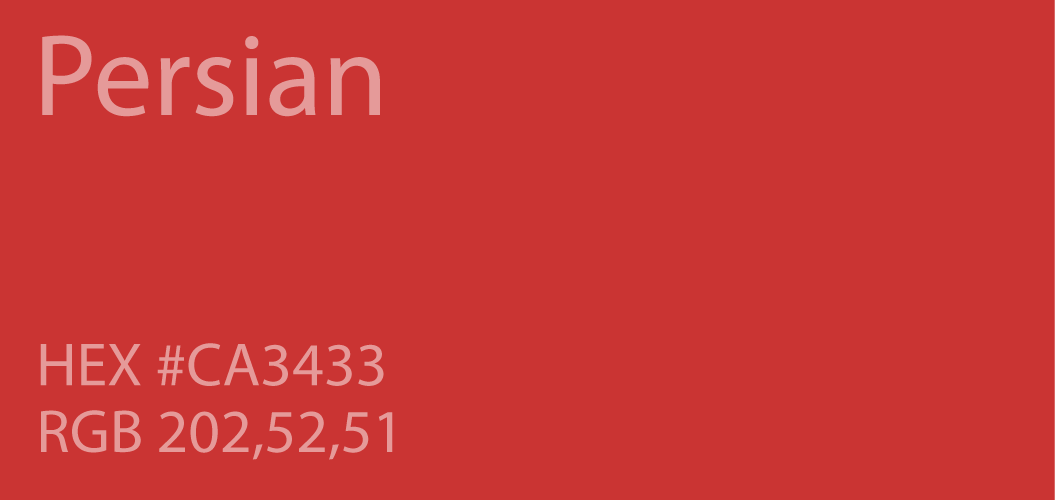 persian red color code rgb html hex