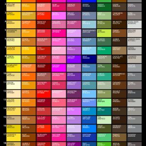 24 Shades of Blue Color Palette – graf1x.com