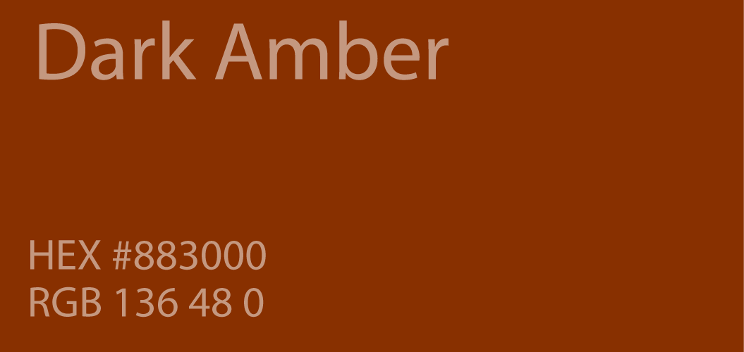 dark amber color