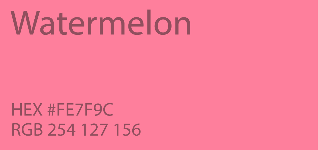 watermelon color