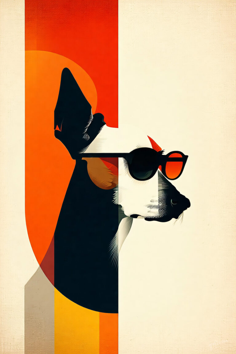 Modern Dog (Snoop Dogg Inspired) Wall Art – graf1x.com