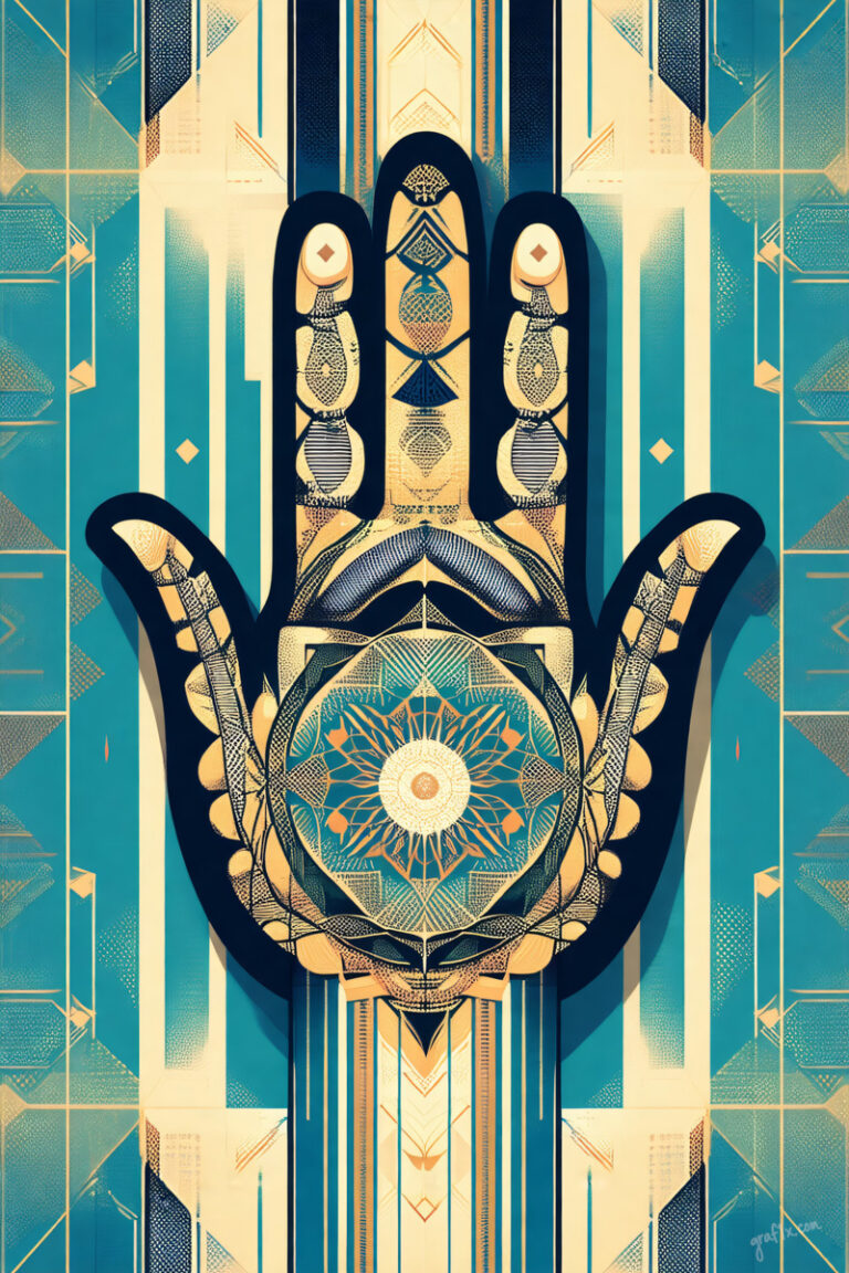 jewish-hand-wall-art-modern-interpretation-of-the-hamsa-symbol